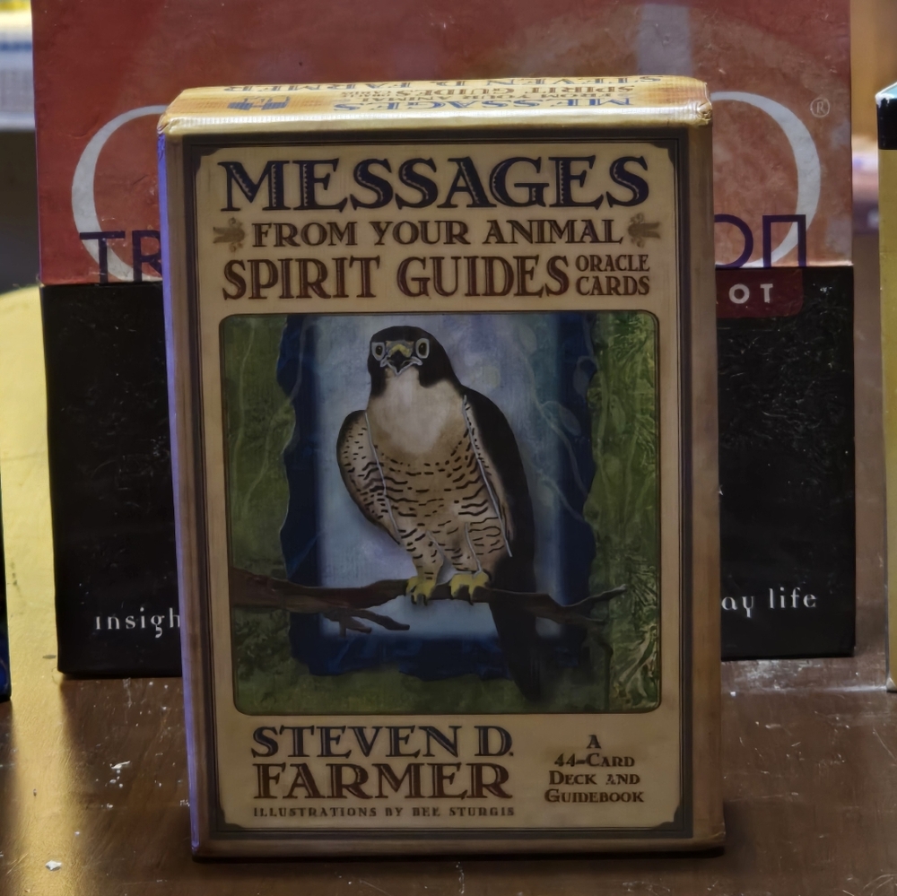 Messages from Your Animal Spirit Guides Oracle Cards by Steven D. Farme 44 Cards